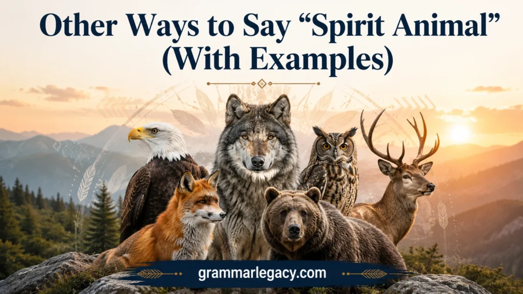 Other Ways to Say “Spirit Animal” (With Examples)