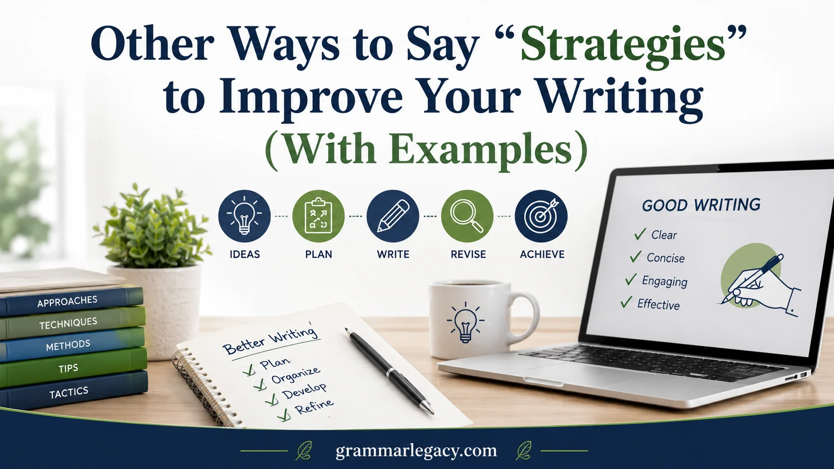 Other Ways to Say “Strategies” to Improve Your Writing (With Examples)