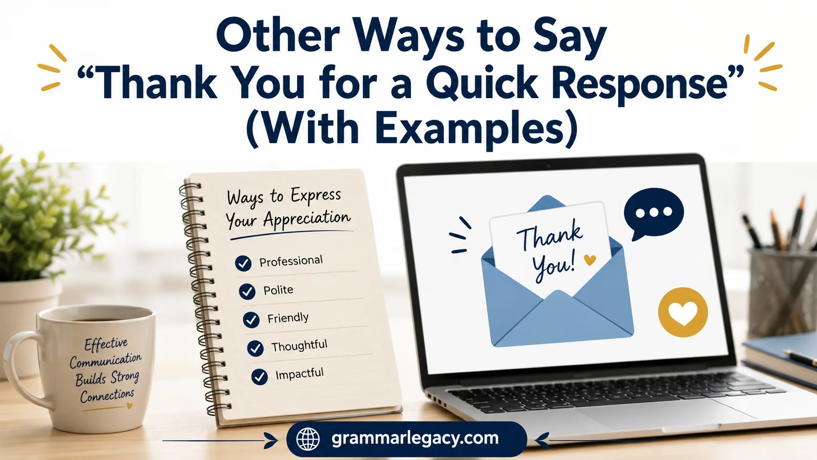 Other Ways to Say “Thank You for a Quick Response” (With Examples)