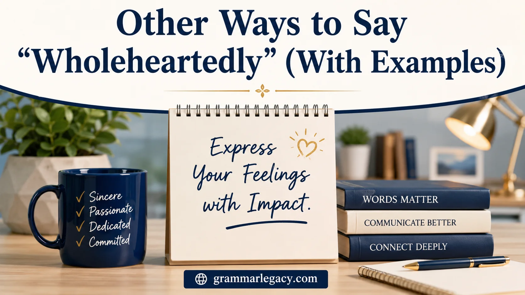 Other Ways to Say “Wholeheartedly”