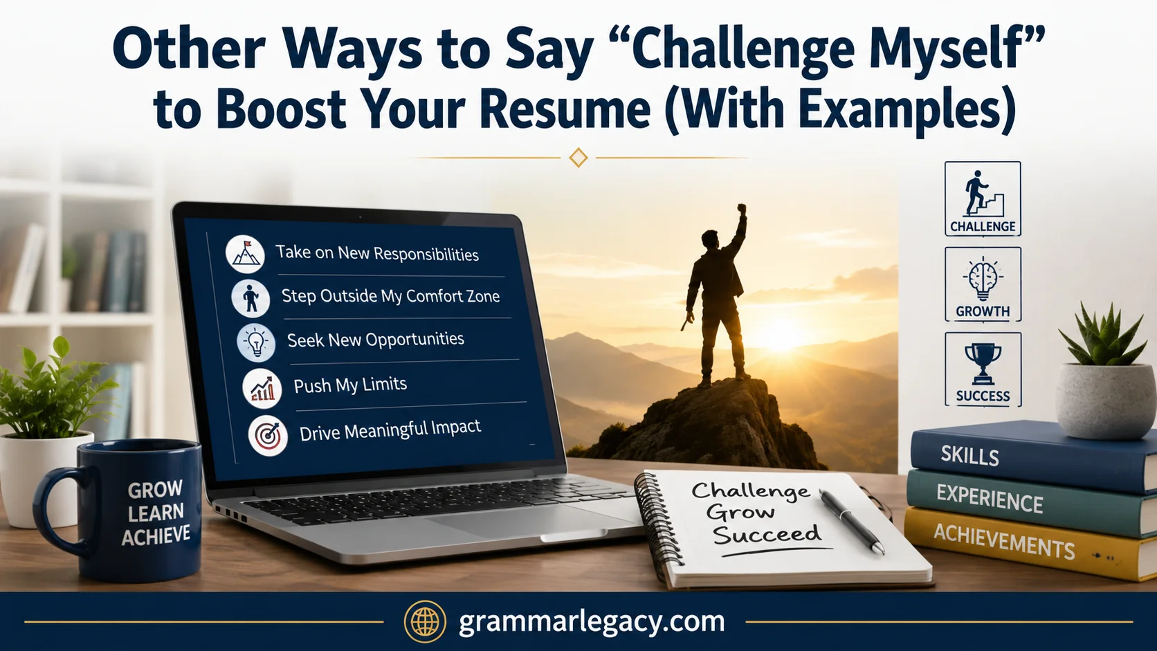 Other Ways to Say “Challenge Myself” to Boost Your Resume (With Examples)