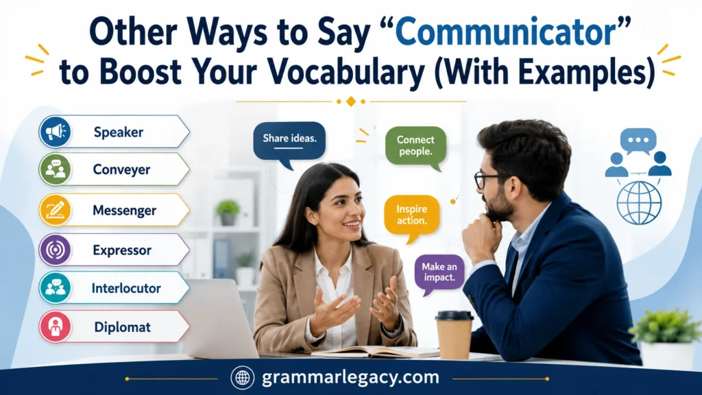 Other Ways to Say “Communicator” to Boost Your Vocabulary (With Examples)