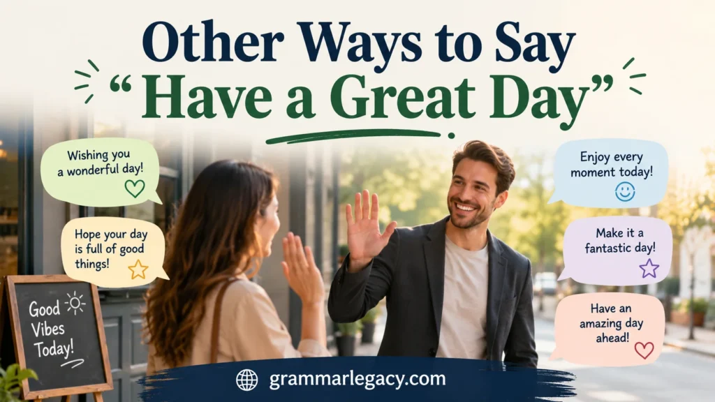 Other Ways to Say “Have a Great Day”