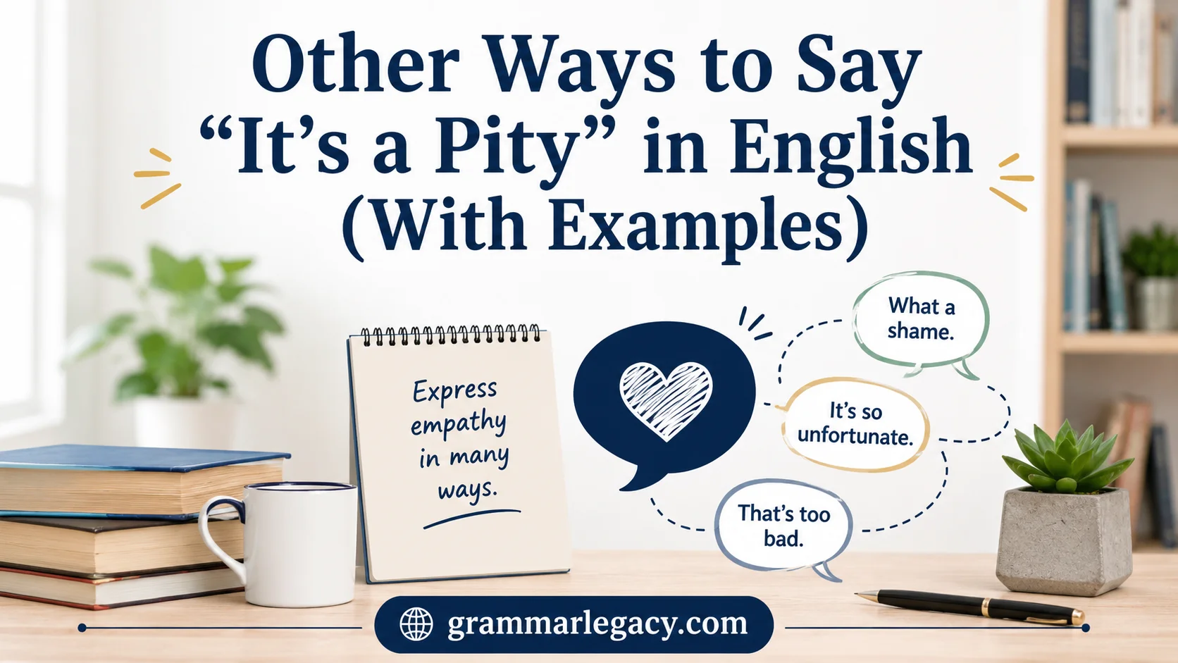 Other Ways to Say “It’s a Pity” in English (With Examples)