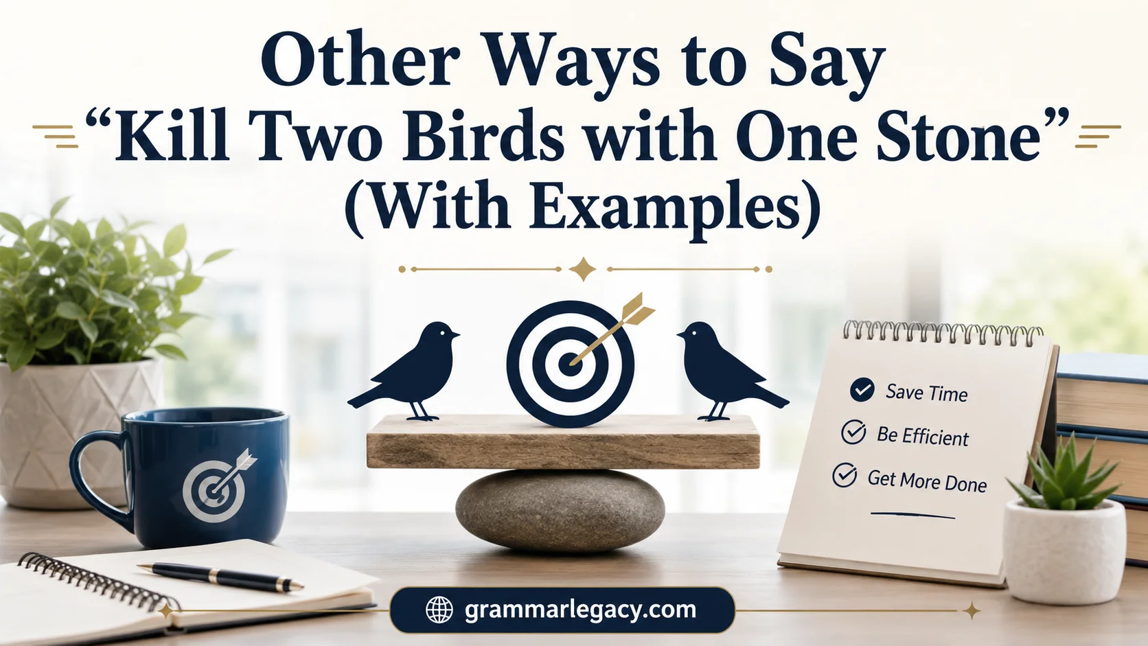 Other Ways to Say “Kill Two Birds with One Stone” (With Examples)