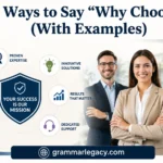 Other Ways to Say “Why Choose Us” (With Examples)