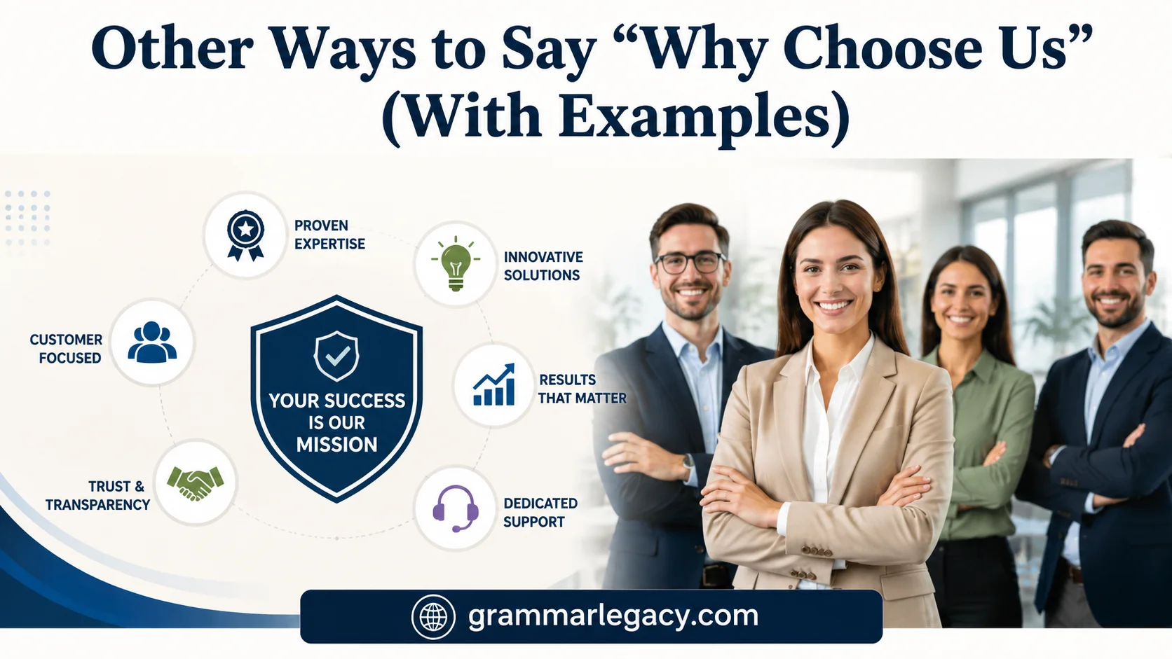Other Ways to Say “Why Choose Us” (With Examples)