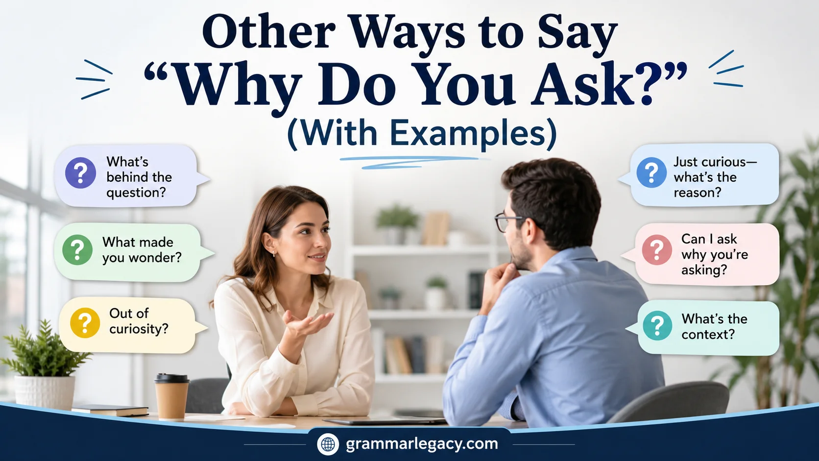 Other Ways to Say “Why Do You Ask?” (With Examples)