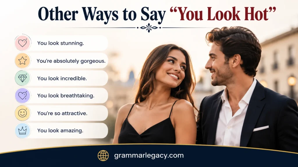 Other Ways to Say “You Look Hot”