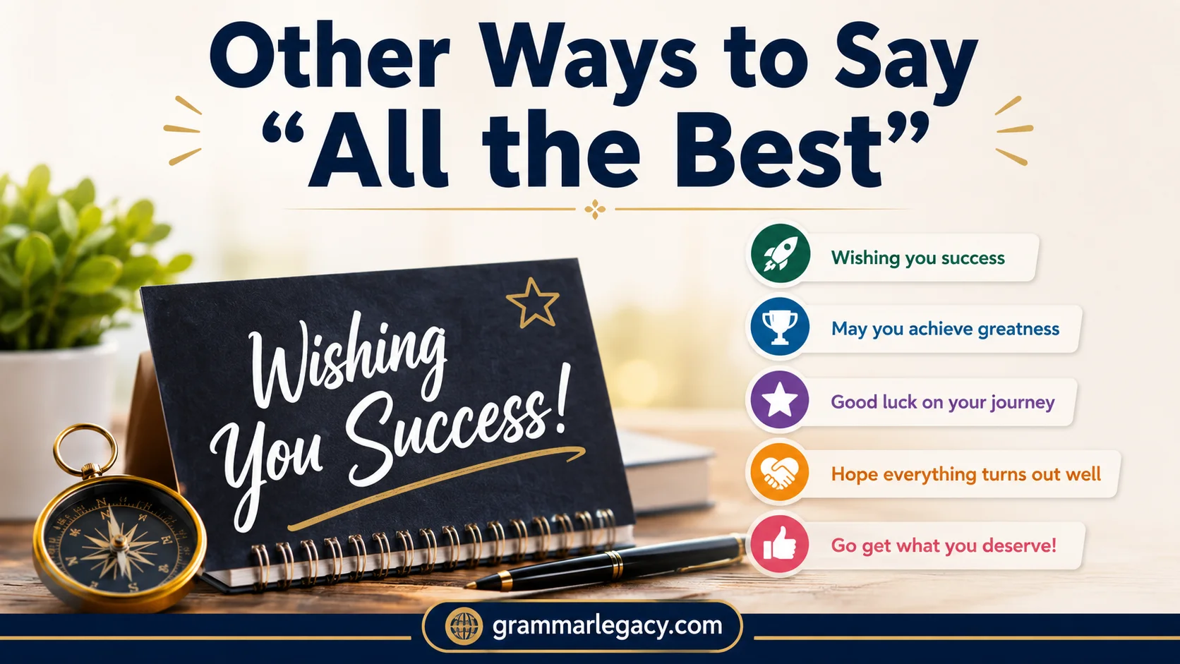 Other Ways to Say “All the Best”