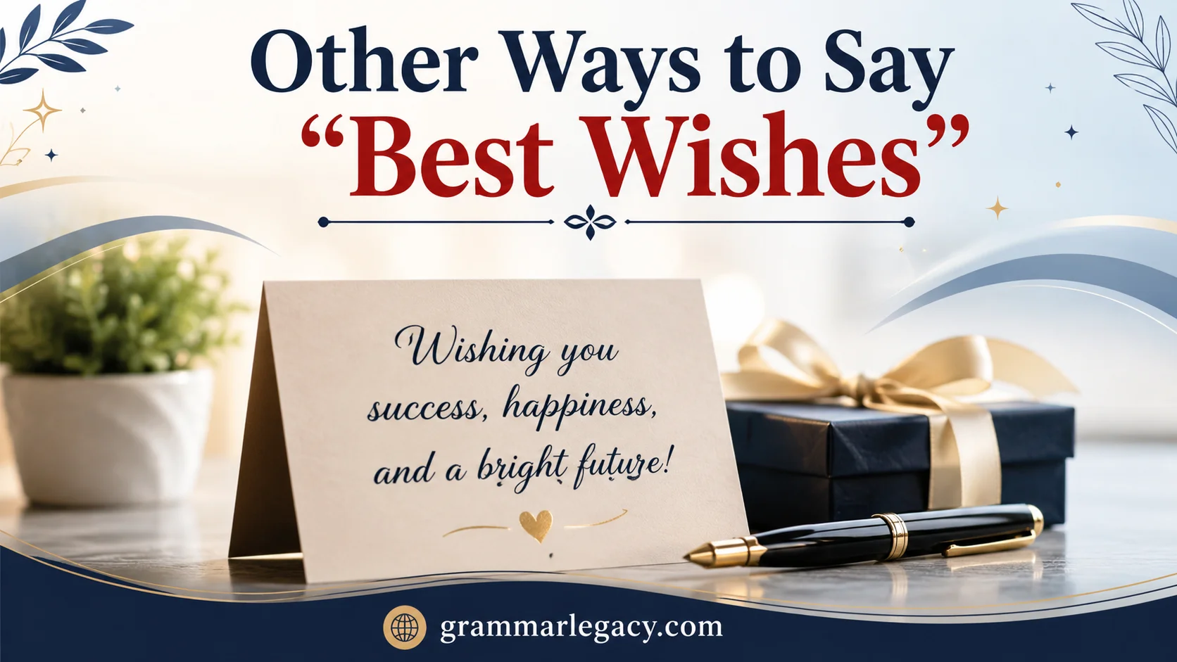 Other Ways to Say “Best Wishes”