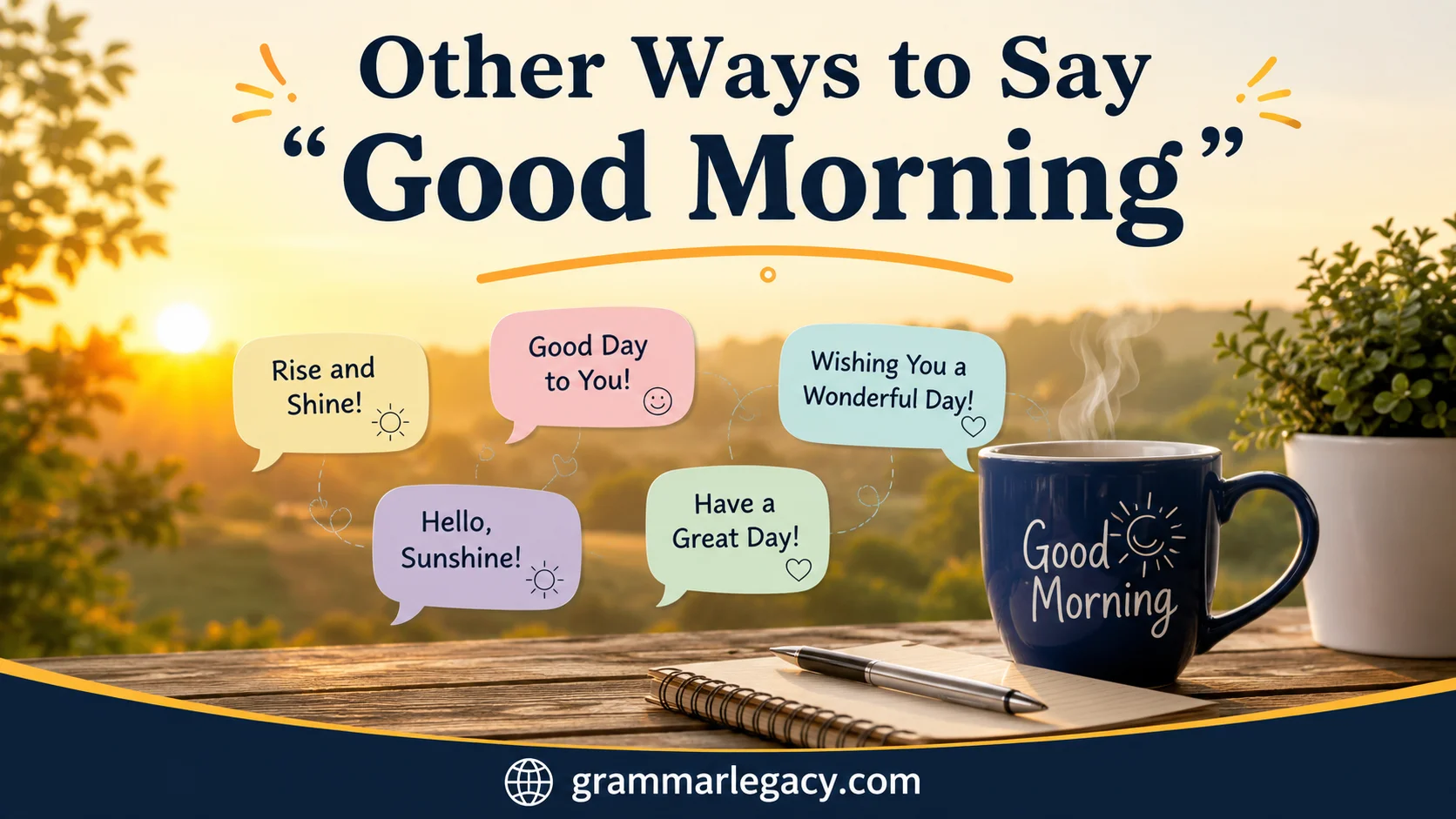 Other Ways to Say “Good Morning”