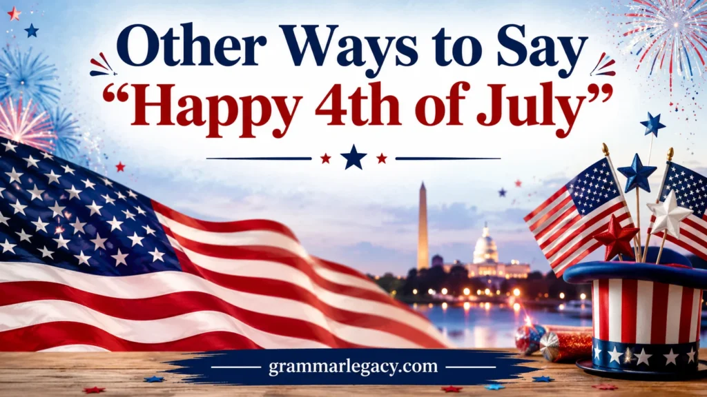 Other Ways to Say “Happy 4th of July”