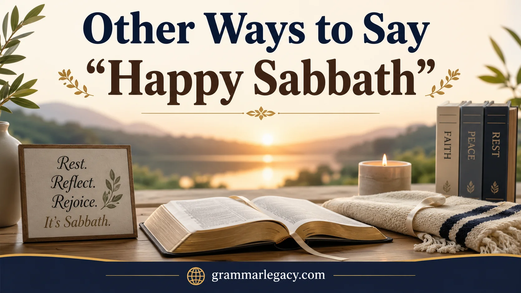 Other Ways to Say “Happy Sabbath”