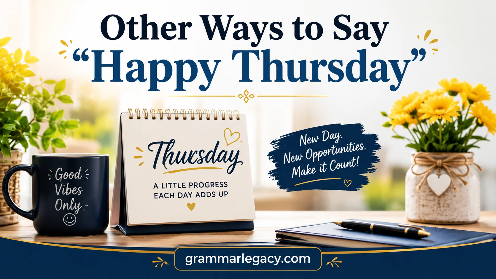 Other Ways to Say “Happy Thursday”