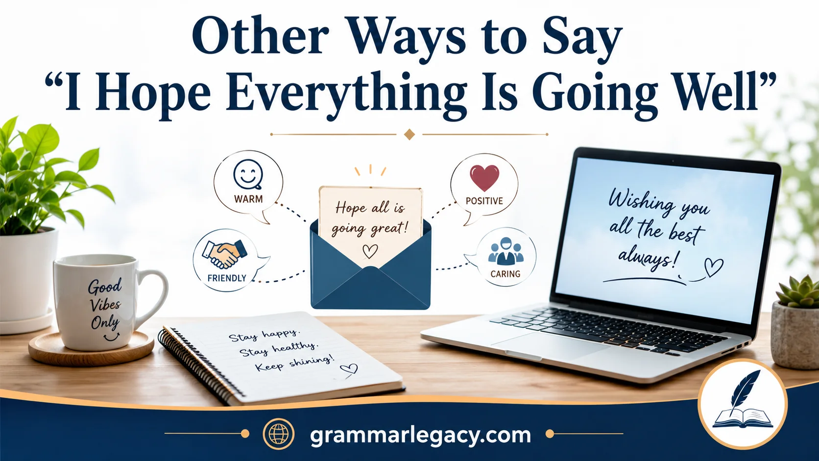 Other Ways to Say “I Hope Everything Is Going Well”