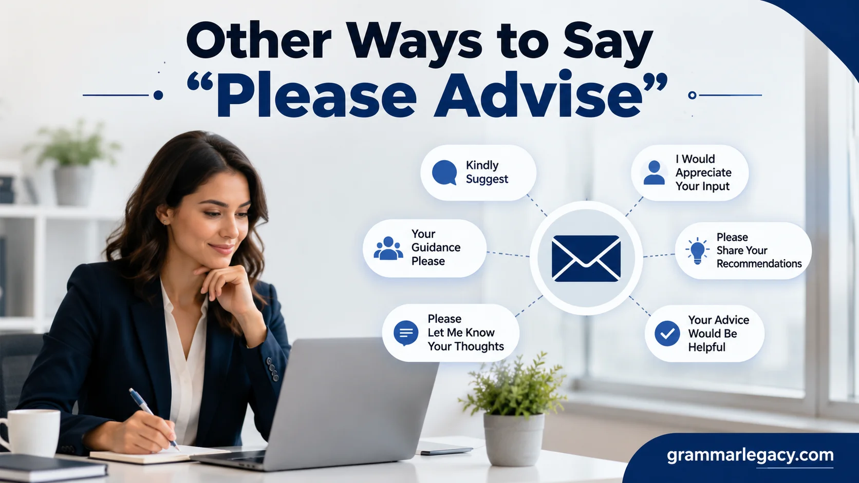 Other Ways to Say “Please Advise”