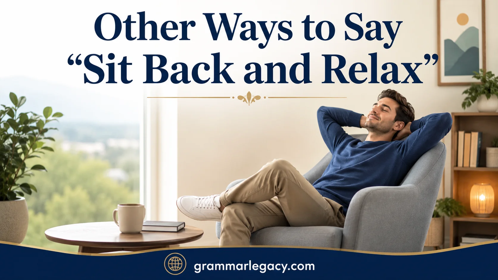Other Ways to Say “Sit Back and Relax”