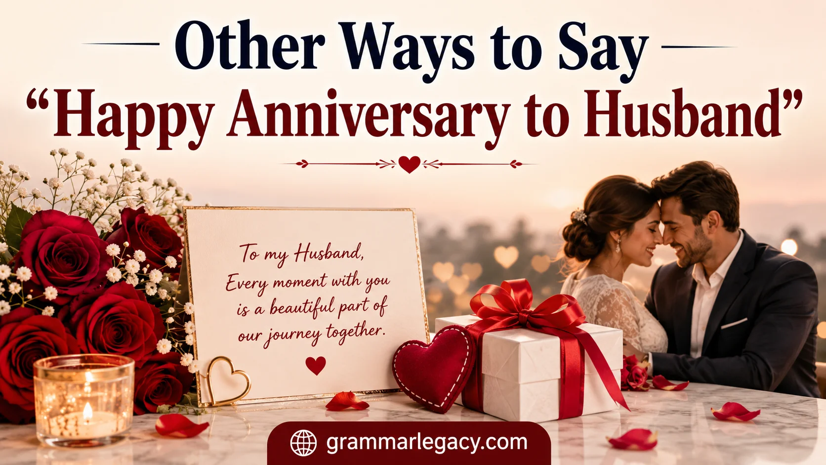 Other Ways to Say “Happy Anniversary to Husband”