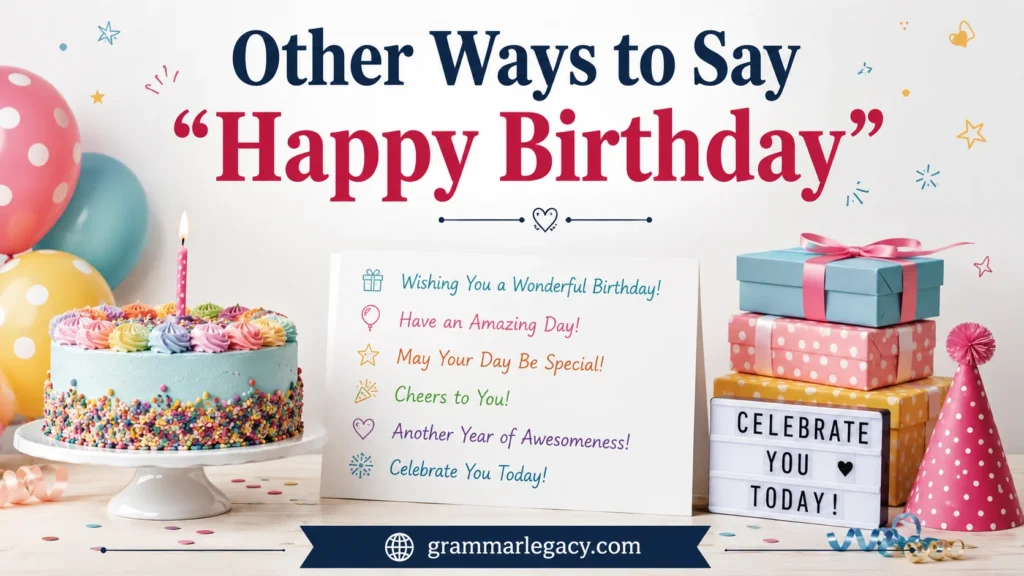 Other Ways to Say “Happy Birthday”