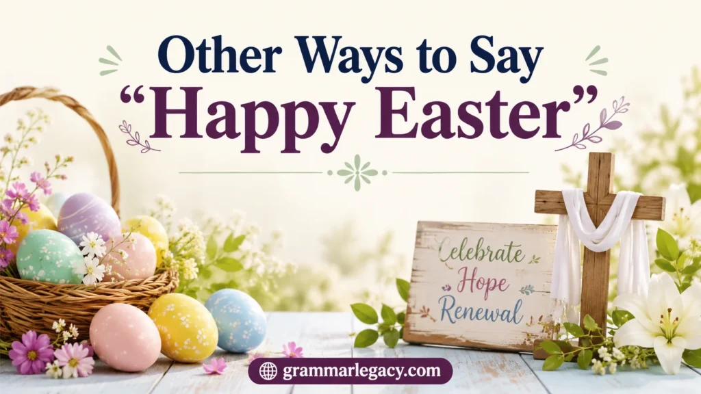 Other Ways to Say “Happy Easter”