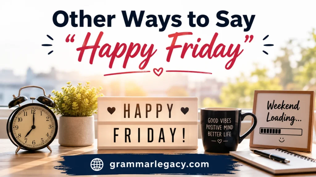 Other Ways to Say “Happy Friday”