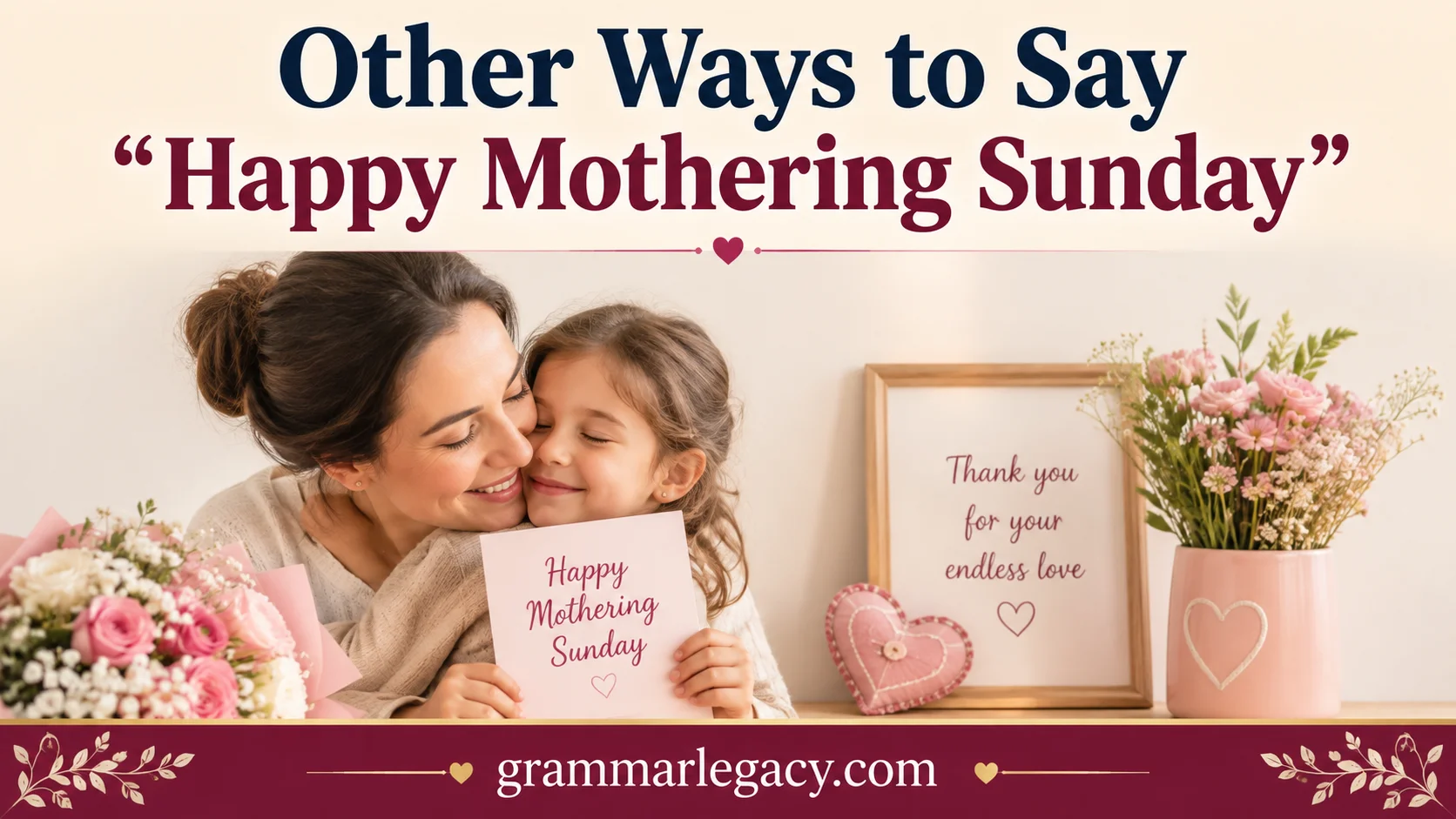 Other Ways to Say “Happy Mothering Sunday”