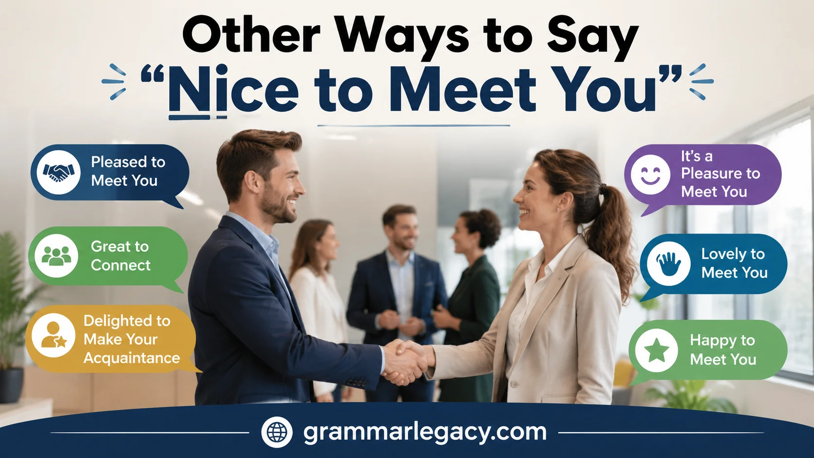 Other Ways to Say “Nice to Meet You”
