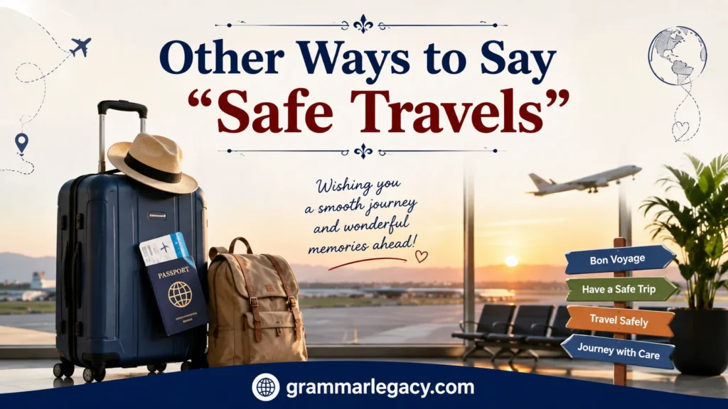 Other Ways to Say “Safe Travels”
